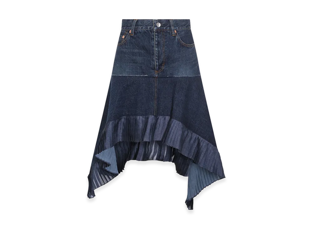 sacai Women's Skirts "Blue"