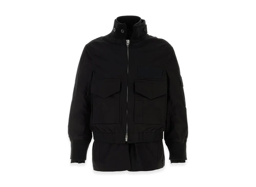 sacai Rip Stop Jacket "Black"