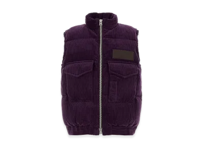 sacai Corduroy Down Vest "Purple"