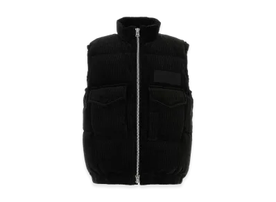 sacai Corduroy Down Vest "Black"