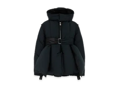 sacai Women's Rip Stop Padded Blouson "Black"
