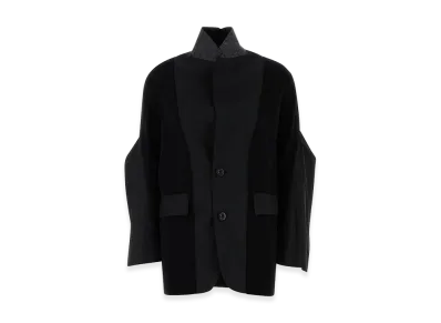 sacai Women's Suiting Knit Jacket "Black"