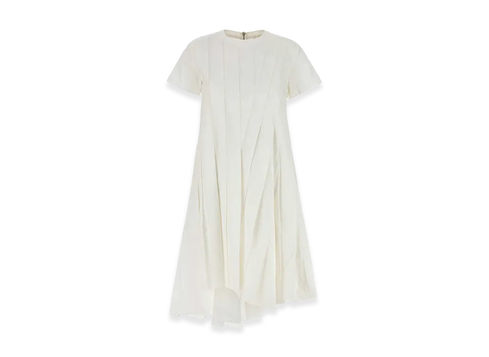 sacai Women's Poplin Dress "White"