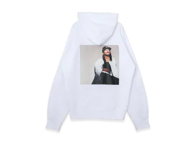 sacai x Aaliyah Hoodie "White"