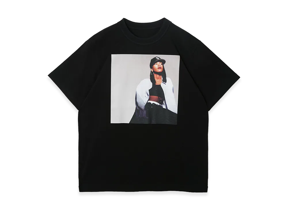 sacai x Aaliyah T-Shirt "Black"