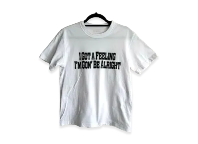 sacai Flock Print T-Shirt "White"