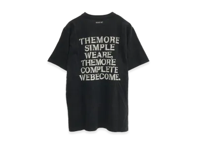 sacai Back Logo Print T-Shirt "Black"