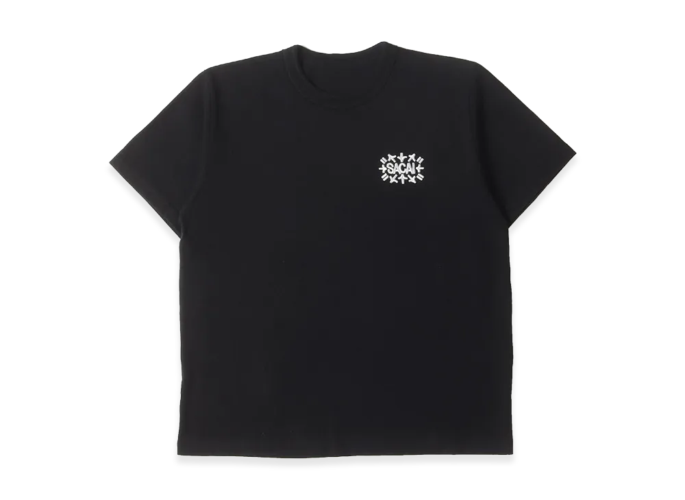 sacai KAWS Embroidery T-Shirt 