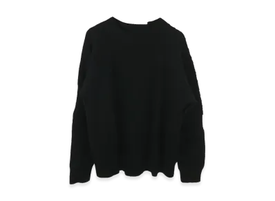 sacai Patch Woork Crew Neck Knit "Black"