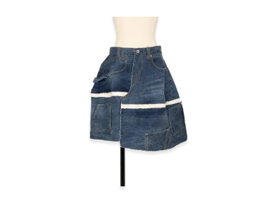 sacai Women's Denim Skirt "Blue"