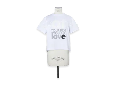 sacai Women's Print T-Shirt "White"