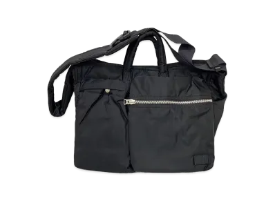 sacai x Porter Delivery Pocket Bag "Black"