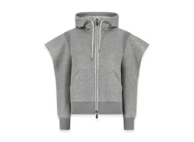 sacai Women's Sponge Hoodie "Gray"