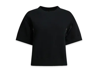 sacai Women's Crew-Neck T-shirt "Black"