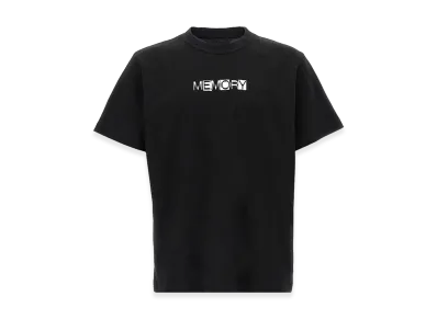 sacai Women's Memory T-Shirt "Black"