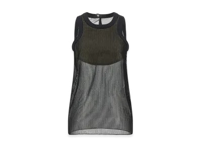 sacai Women's Chiffon Top "Black"