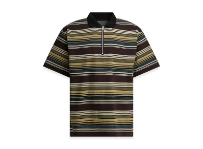 sacai Striped Buttonless Polo Shirt "Multicolor"