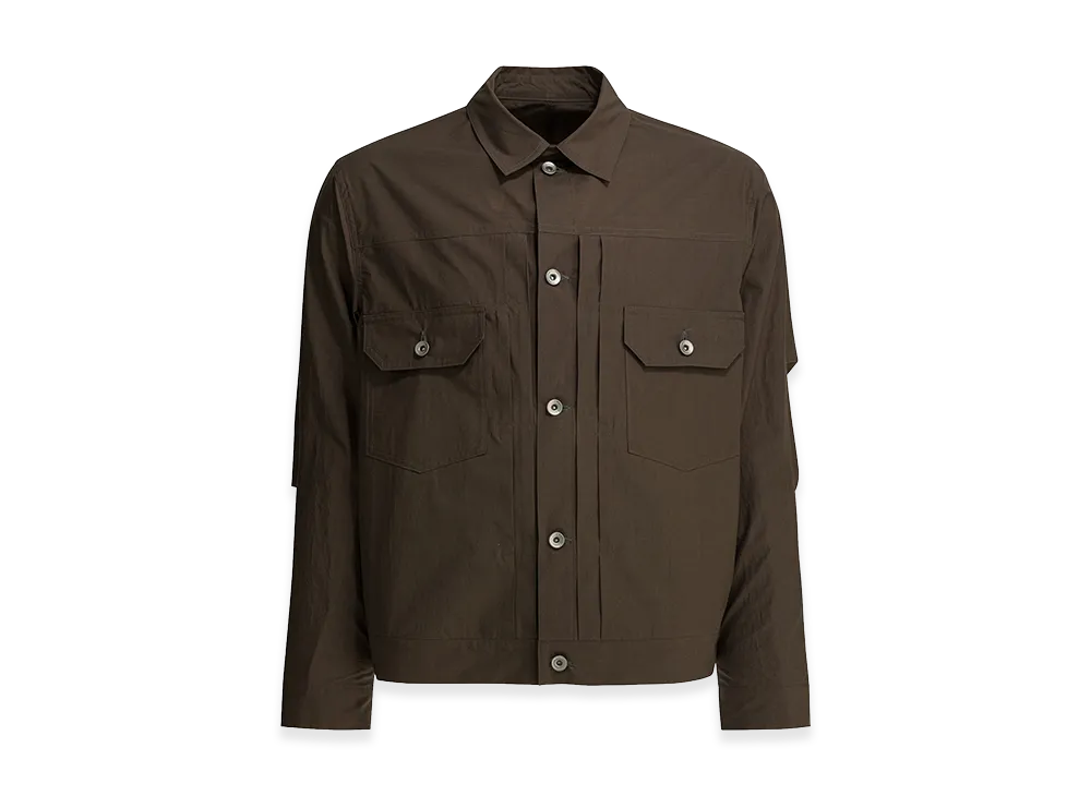 sacai Typewriter Overshirt Jacket "Green"