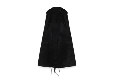 sacai Women's Nylon Twill Hoodie Coat Vest "Black"