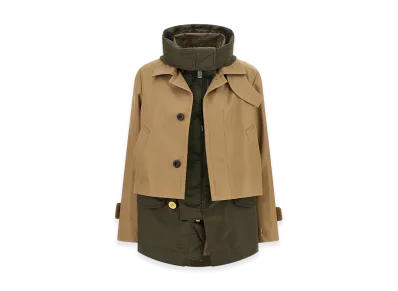 sacai Women's Double Layer Jacket "Multicolor"