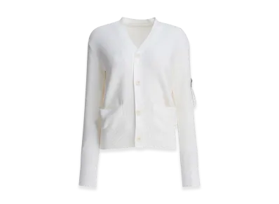 sacai Women's Cotton Cardigan "White"