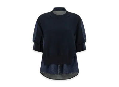 sacai Women's Shirt Sweater "Blue"
