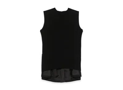 sacai Women's Patchwork Vest "Black/White"