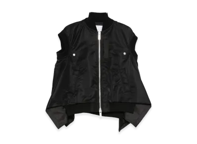 sacai Women's Vest Jacket "Black"