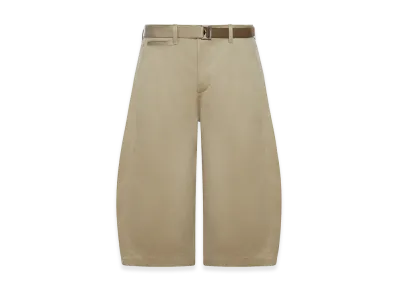 sacai Cotton Chino Trousers "Beige"