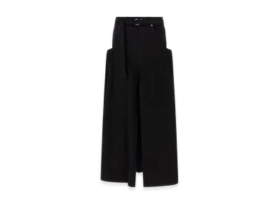 sacai Women's Denim Skirt "Black"