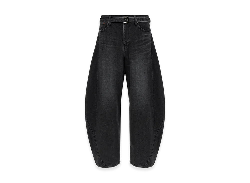 sacai Extra Leg Jeans "Black"