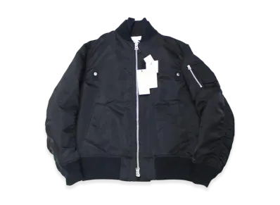 sacai MA-1 Blouson Jacket "Black"