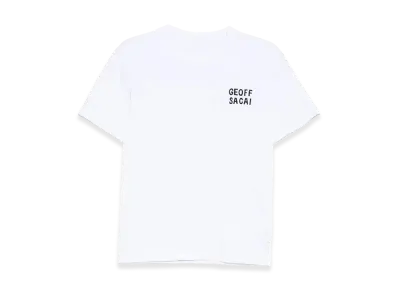 sacai Women's Geoff Embroidery Tshirt "White"