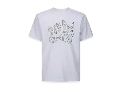 sacai Geoff Print T-Shirt "White"