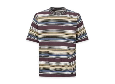sacai Horizontal Stripe T-Shirt "Beige"