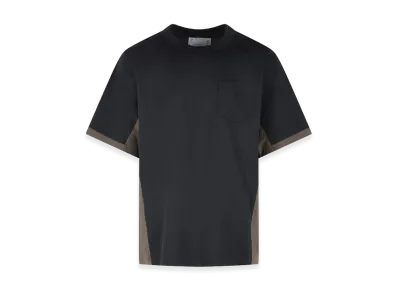 sacai Cotton T-Shirt "Dark Blue/Navy"