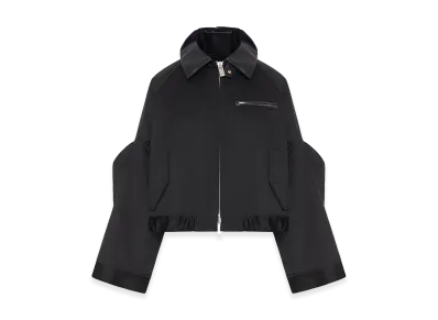 sacai Women's Cotton Chino Jacket "Black"