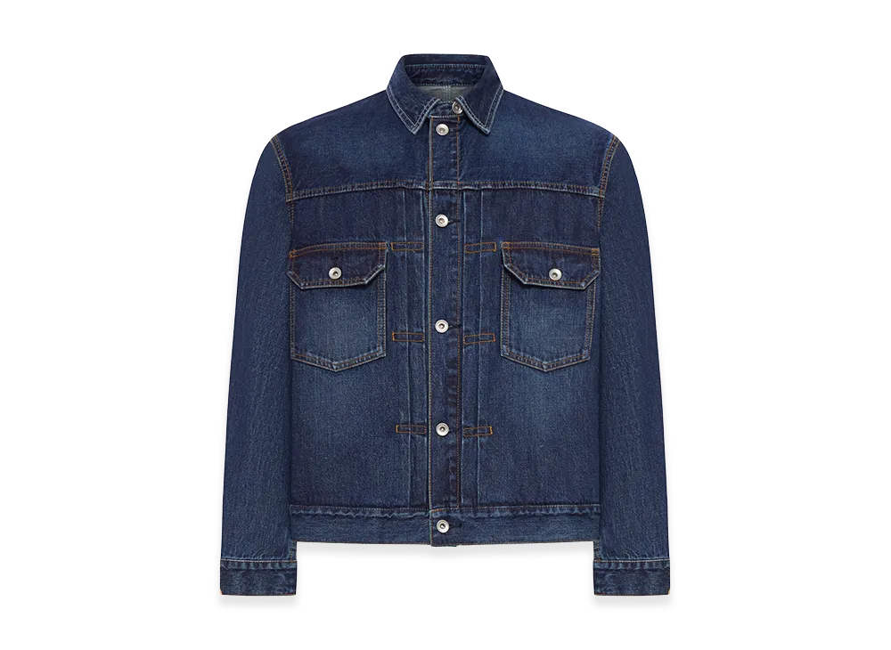 sacai Cotton Denim Jacket "Blue"