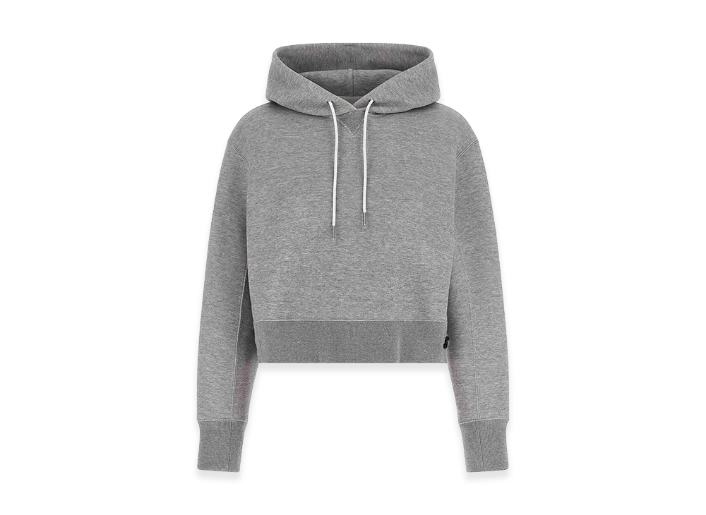 sacai Women's 'sponge' Hoodie "Gray"