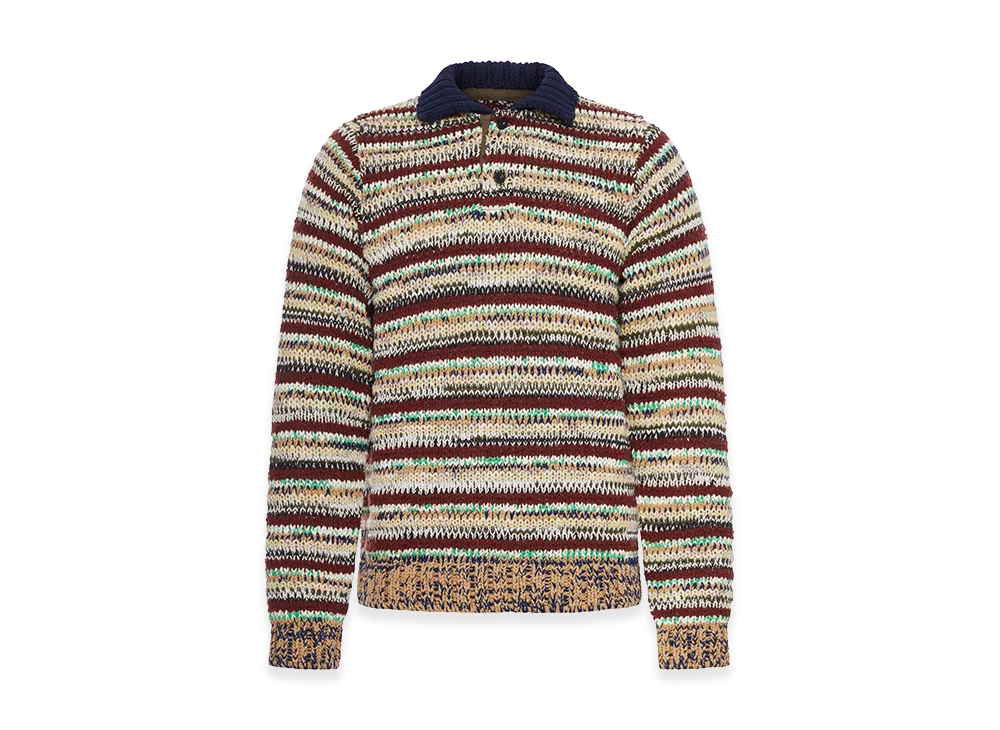 sacai Cotton Knitted Pullover "Nude/Neutrals"