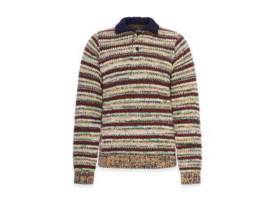 sacai Cotton Knitted Pullover "Nude/Neutrals"