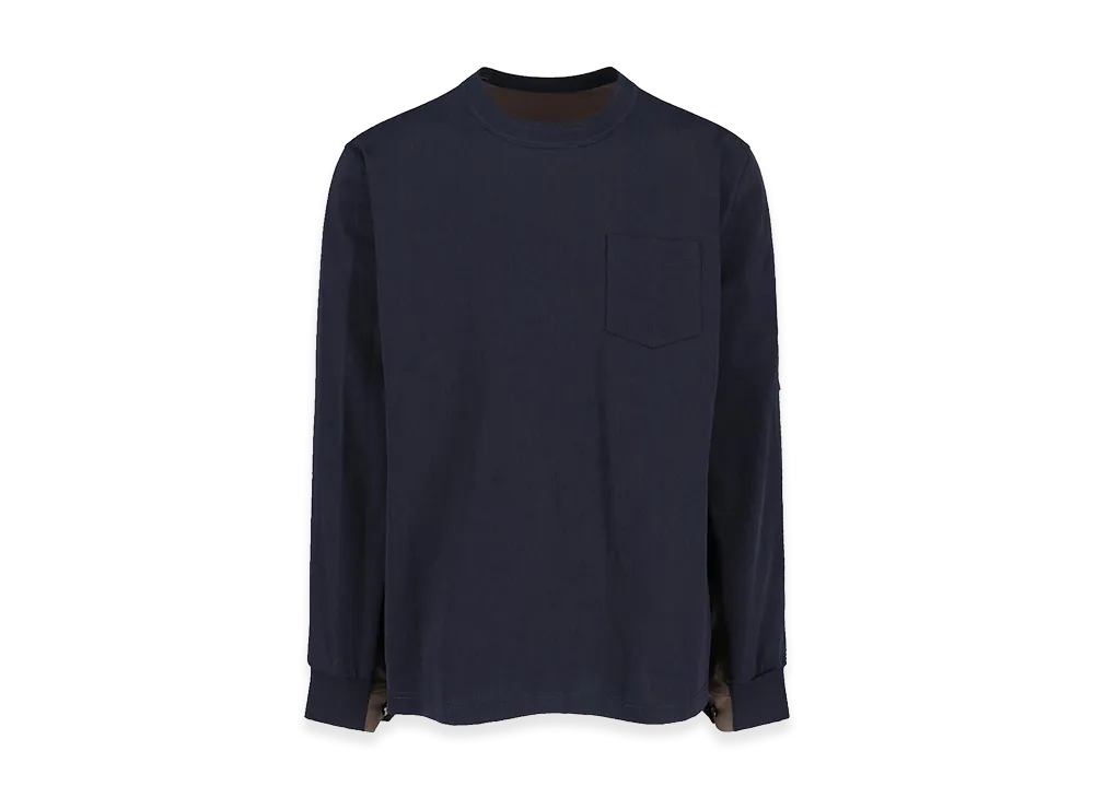 sacai Maglia Bi-Color "Blue"