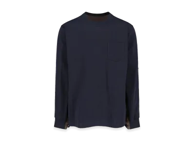 sacai Maglia Bi-Color "Blue"