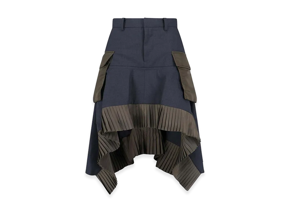 sacai Women's Midi Skirt "Gray"