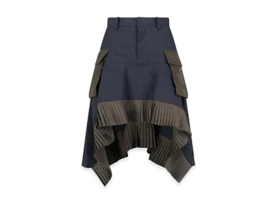 sacai Women's Midi Skirt "Gray"