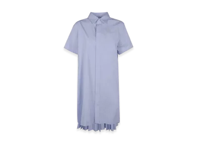 sacai Women's Cotton Poplin Dress "Blue"