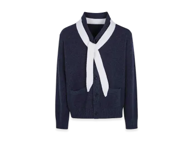 sacai Wool Knit Cardigan "Gray"