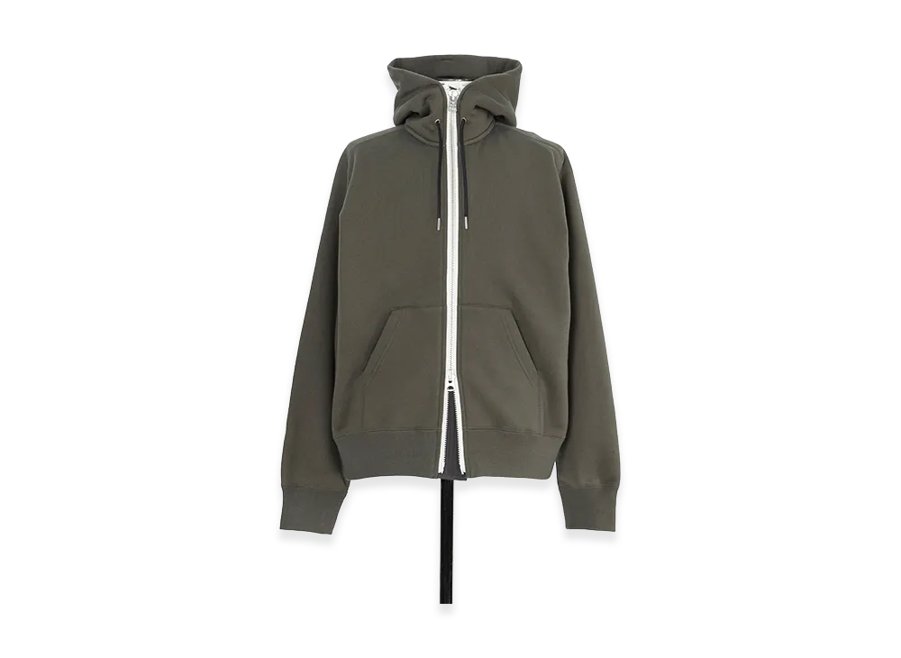 sacai Cotton Jersey Hoodie "Khaki"