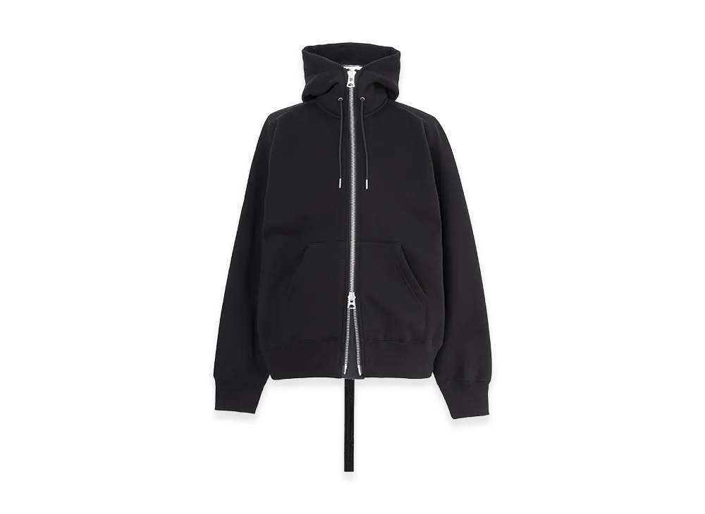 sacai Cotton Jersey Hoodie "Black"