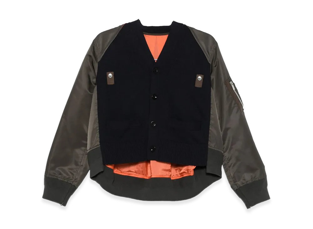 sacai Women's Sweaters "Navy"